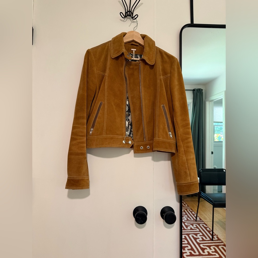 Free People Suede Jacket | Size Small